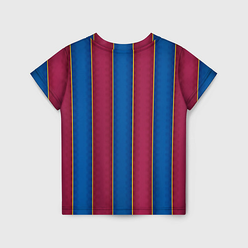 Детская футболка FC Barcelona 2021 / 3D-принт – фото 2