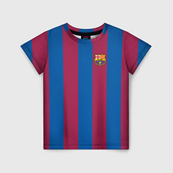 Футболка детская FC Barcelona 2021, цвет: 3D-принт