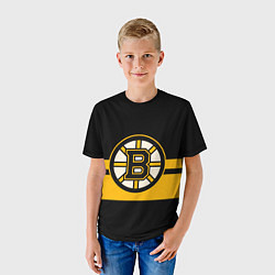 Футболка детская BOSTON BRUINS NHL, цвет: 3D-принт — фото 2