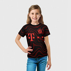 Футболка детская FC Bayern Munchen 2021, цвет: 3D-принт — фото 2