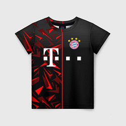 Футболка детская FC Bayern Munchen Форма, цвет: 3D-принт