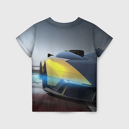 Детская футболка Lamborghini - Italy / 3D-принт – фото 2