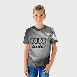Футболка детская AUDI АУДИ, цвет: 3D-принт — фото 2