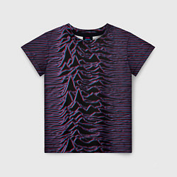 Футболка детская Joy Division Glitch, цвет: 3D-принт