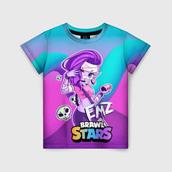 Футболка детская Emz Brawl stars ЭМЗ, цвет: 3D-принт