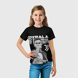 Футболка детская Paulo Dybala, цвет: 3D-принт — фото 2
