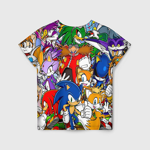 Детская футболка Sonic / 3D-принт – фото 2