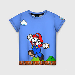 Футболка детская Mario, цвет: 3D-принт