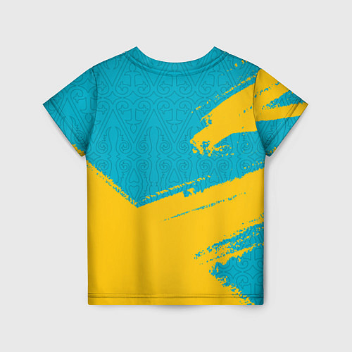 Детская футболка КАЗАХСТАН KAZAKHSTAN / 3D-принт – фото 2