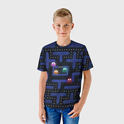 Футболка детская Pacman, цвет: 3D-принт — фото 2