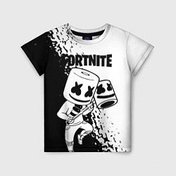 Футболка детская FORTNITE MARSHMELLO, цвет: 3D-принт