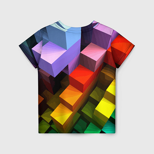 Детская футболка Minecraft - pattern / 3D-принт – фото 2