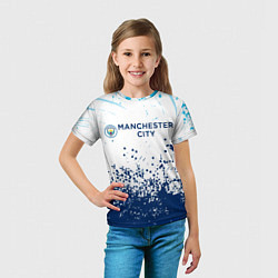 Футболка детская Manchester City, цвет: 3D-принт — фото 2