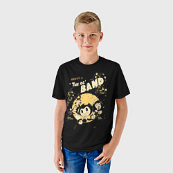 Футболка детская Bendy And The Ink Machine, цвет: 3D-принт — фото 2