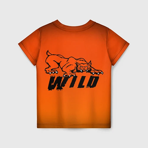 Детская футболка WildДикий / 3D-принт – фото 2