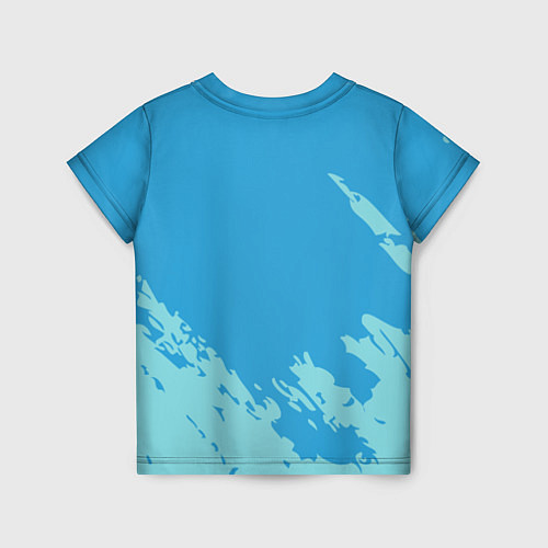 Детская футболка Море Пальмы Песок / 3D-принт – фото 2