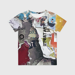 Футболка детская Street art, цвет: 3D-принт
