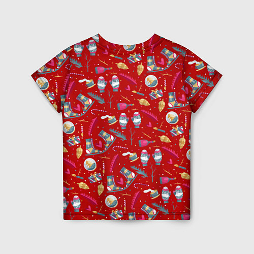 Детская футболка Рождественское чудо / 3D-принт – фото 2