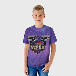 Футболка детская Viper, цвет: 3D-принт — фото 2