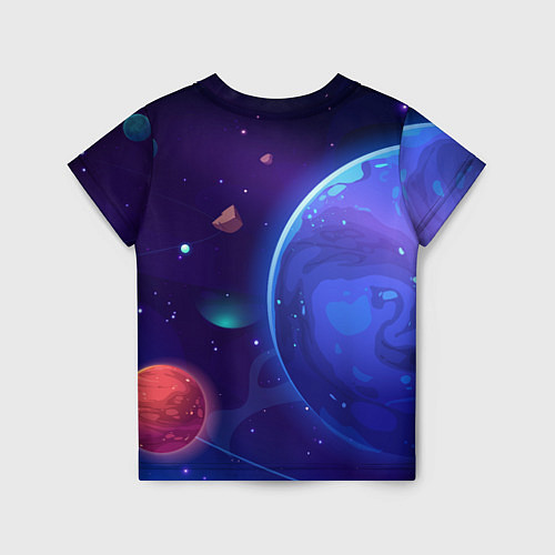 Детская футболка Among Us Space / 3D-принт – фото 2
