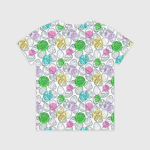 Детская футболка Пасхальные яйца / 3D-принт – фото 2