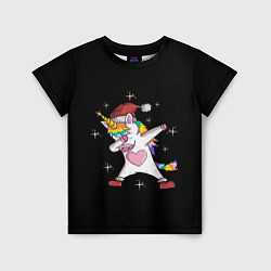 Детская футболка Unicorn Dab