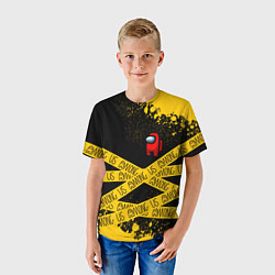 Футболка детская AMONG US Амонг Ас, цвет: 3D-принт — фото 2