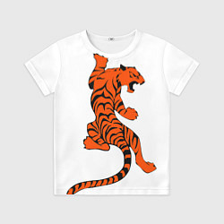 Детская футболка Тигр