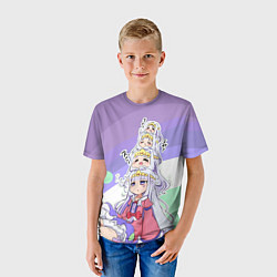 Футболка детская Сон в замке демона, цвет: 3D-принт — фото 2