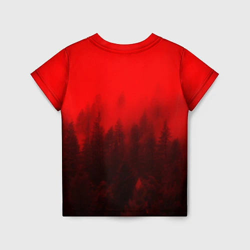 Детская футболка Twin Peaks / 3D-принт – фото 2