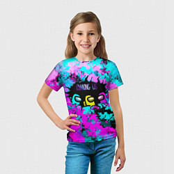 Футболка детская Among Us, цвет: 3D-принт — фото 2