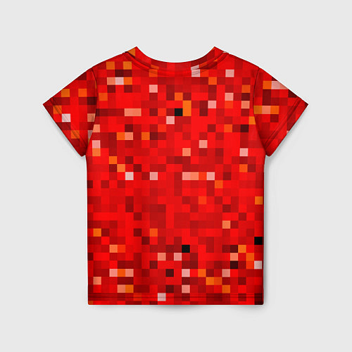 Детская футболка Pixel Among Us / 3D-принт – фото 2