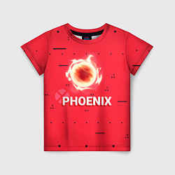 Футболка детская Phoenix, цвет: 3D-принт