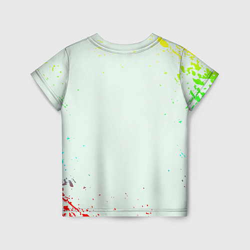 Детская футболка Новогодние Авокадо / 3D-принт – фото 2
