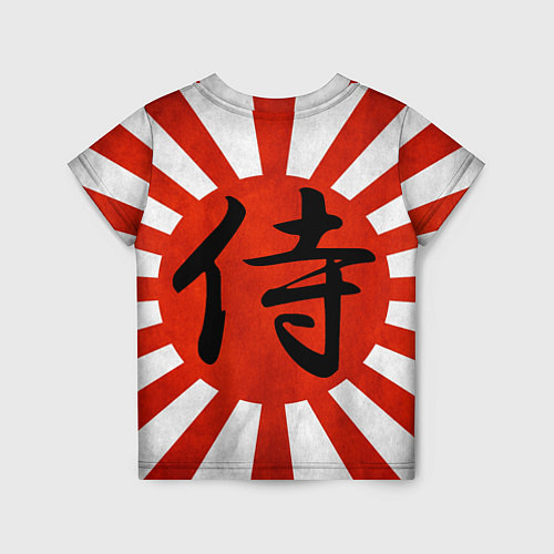 Детская футболка Sun samurai / 3D-принт – фото 2