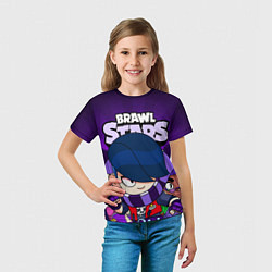 Футболка детская BRAWL STARS EDGAR, цвет: 3D-принт — фото 2