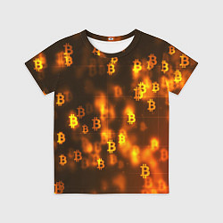 Футболка детская BITCOIN KRYPTONATE, цвет: 3D-принт