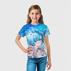 Футболка детская Рем, цвет: 3D-принт — фото 2