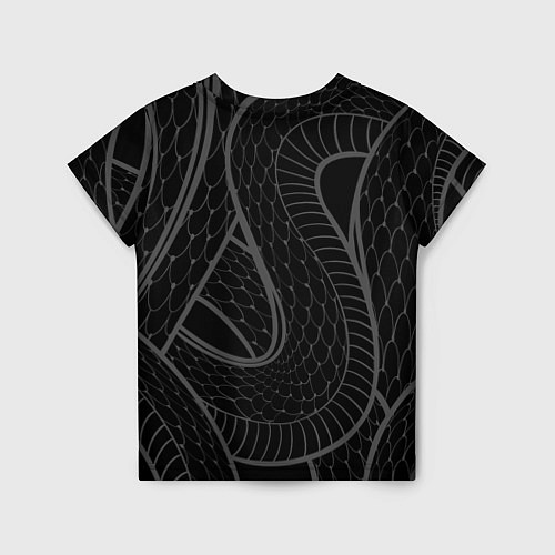 Детская футболка Змеи / 3D-принт – фото 2