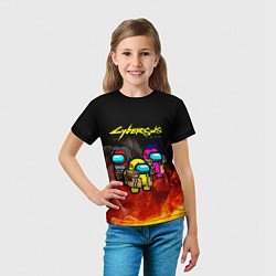 Футболка детская CyberSUS 2077, цвет: 3D-принт — фото 2