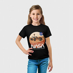 Футболка детская NASA - Perseverance, цвет: 3D-принт — фото 2