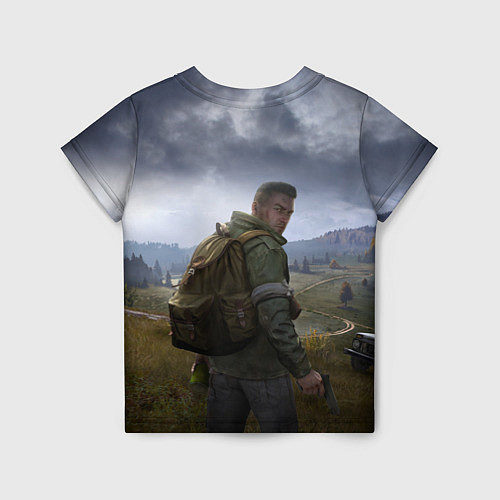 Детская футболка DAYZ POSTER ДЕЙЗИ ПОСТЕР Z / 3D-принт – фото 2