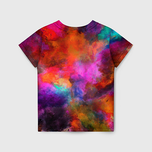 Детская футболка Взрыв красок тай дай / 3D-принт – фото 2