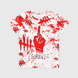 Футболка детская Dead by Daylight, цвет: 3D-принт