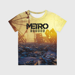 Футболка детская Metro Exodus, цвет: 3D-принт