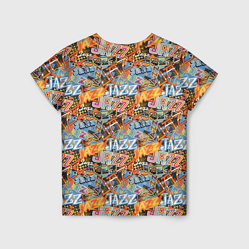 Детская футболка Jazz / 3D-принт – фото 2