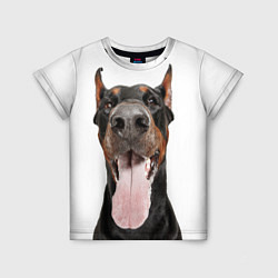Детская футболка Доберман Doberman