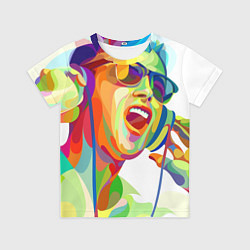 Футболка детская Слушаем Музыку, цвет: 3D-принт