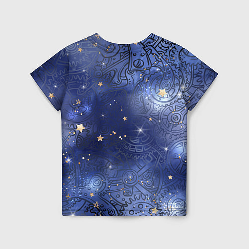 Детская футболка Небо в стиле Стимпанк / 3D-принт – фото 2