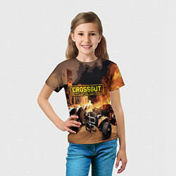 Футболка детская Crossout Online, цвет: 3D-принт — фото 2